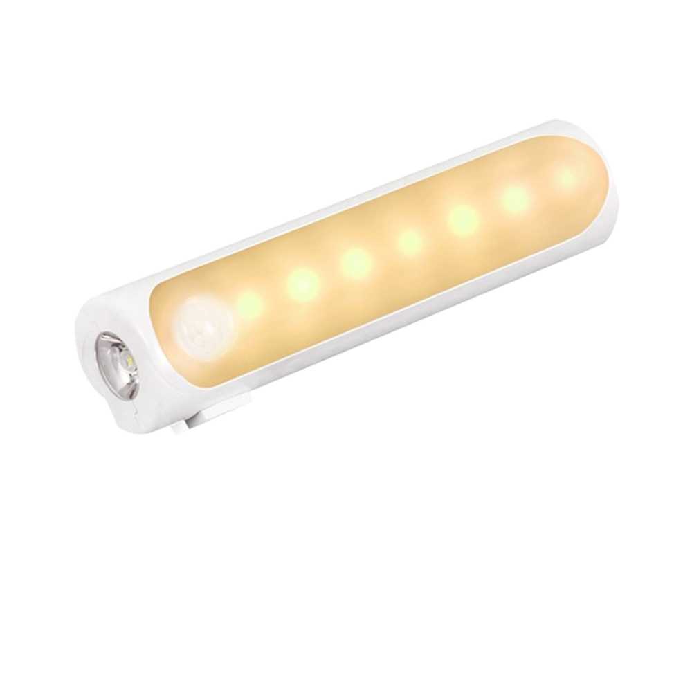 2 in 1 LED Night Light Flashlight Wireless Closet Carbinet Light Motion Sensor Automatic Opening Dimmable