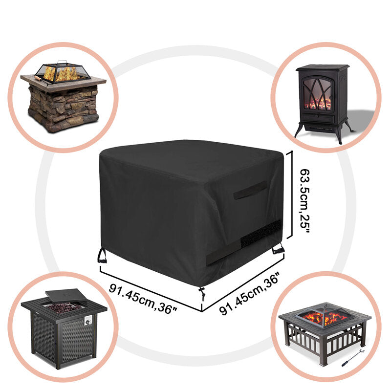 BBQ Grill Cover Waterproof Drable Grill Protection Layer Dustproof Outdoor Camping Garden
