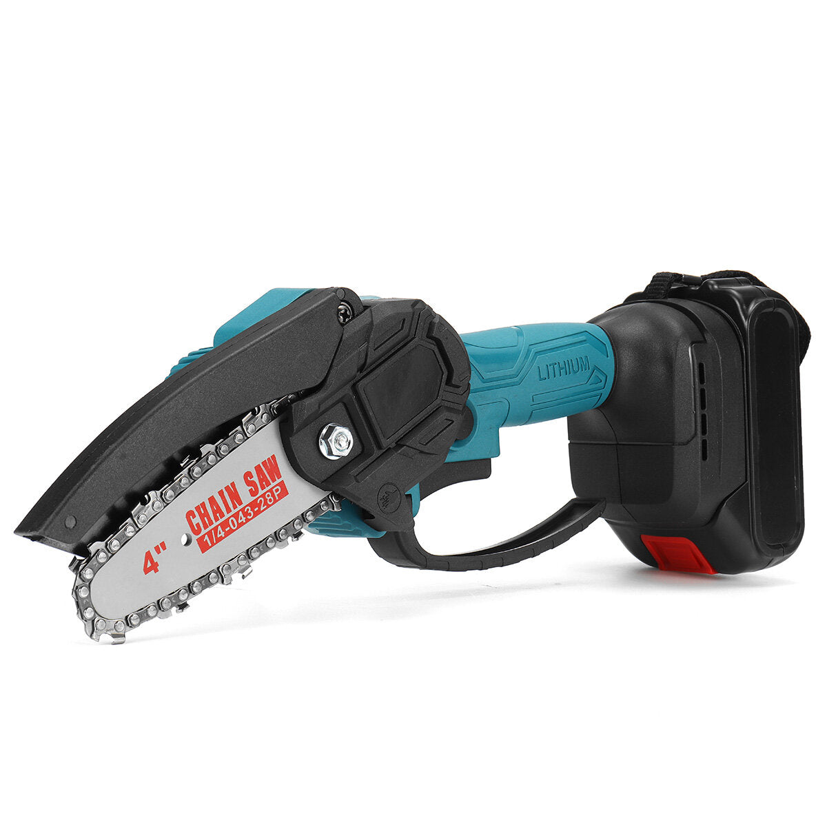 88VF 4 Inch Cordless Electric Chain Saw Cordless Chainsaw Multi-function Woodworking Wood Cutter