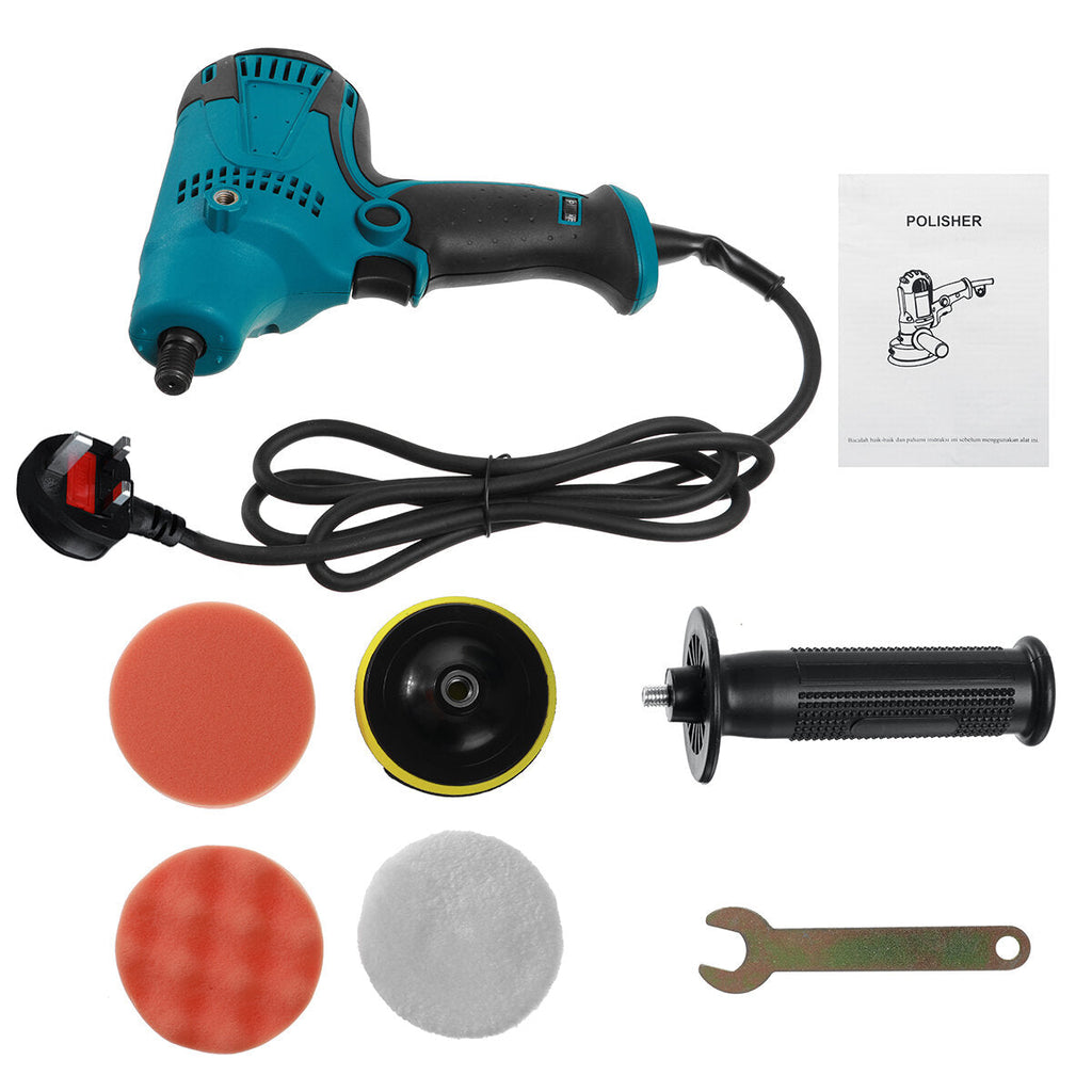 600W 5 Inch Car Polisher 6 Speed Regulated Multifunctional Electric Polishing Repair Tool