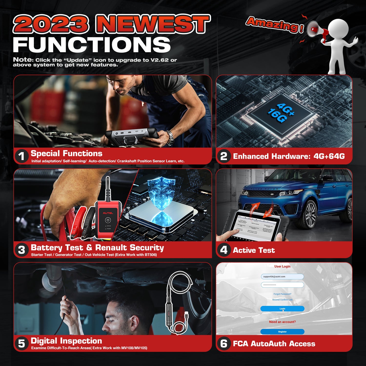 Car Bi-directional Diagnostic Tools OBD2 Scanner Code Reader All System Diagnosis PK MX808S MK808S