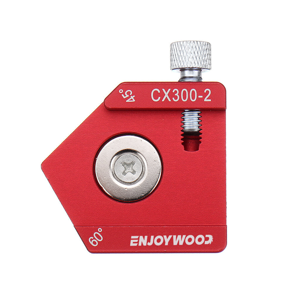 CX300-2 Adjustable 45/90 Degree Ruler - Stainless Steel & Aluminum, Precision Woodworking Tool for Accurate Measurements