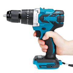350N.m 3 In 1 Regulated Speed Drill Brushless Electric Impact Drill Driver Hammer Drill For 18V Battery