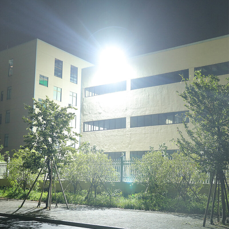 800/1000W LED Solar Street Light PIR Motion Sensor Outdoor Yard Wall Lamp+Remote