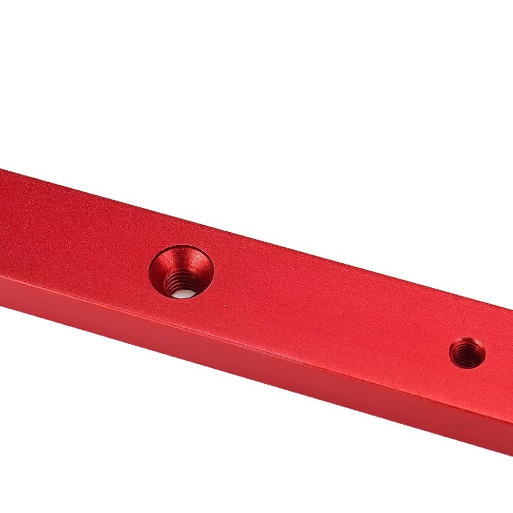 Aluminum Alloy Miter Bar for Table Saw, Adjustable 300mm/450mm/650mm/880mm, Universal Fit for T Slot Miter Track, Red