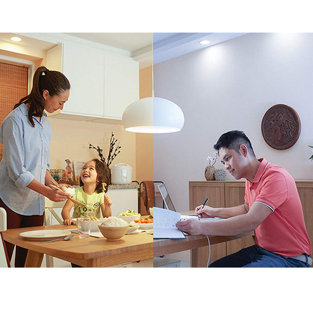 E27 10W Dimmable Warm White To Daylight WIFI APP Control Smart LED Light Bulb AC110-255V