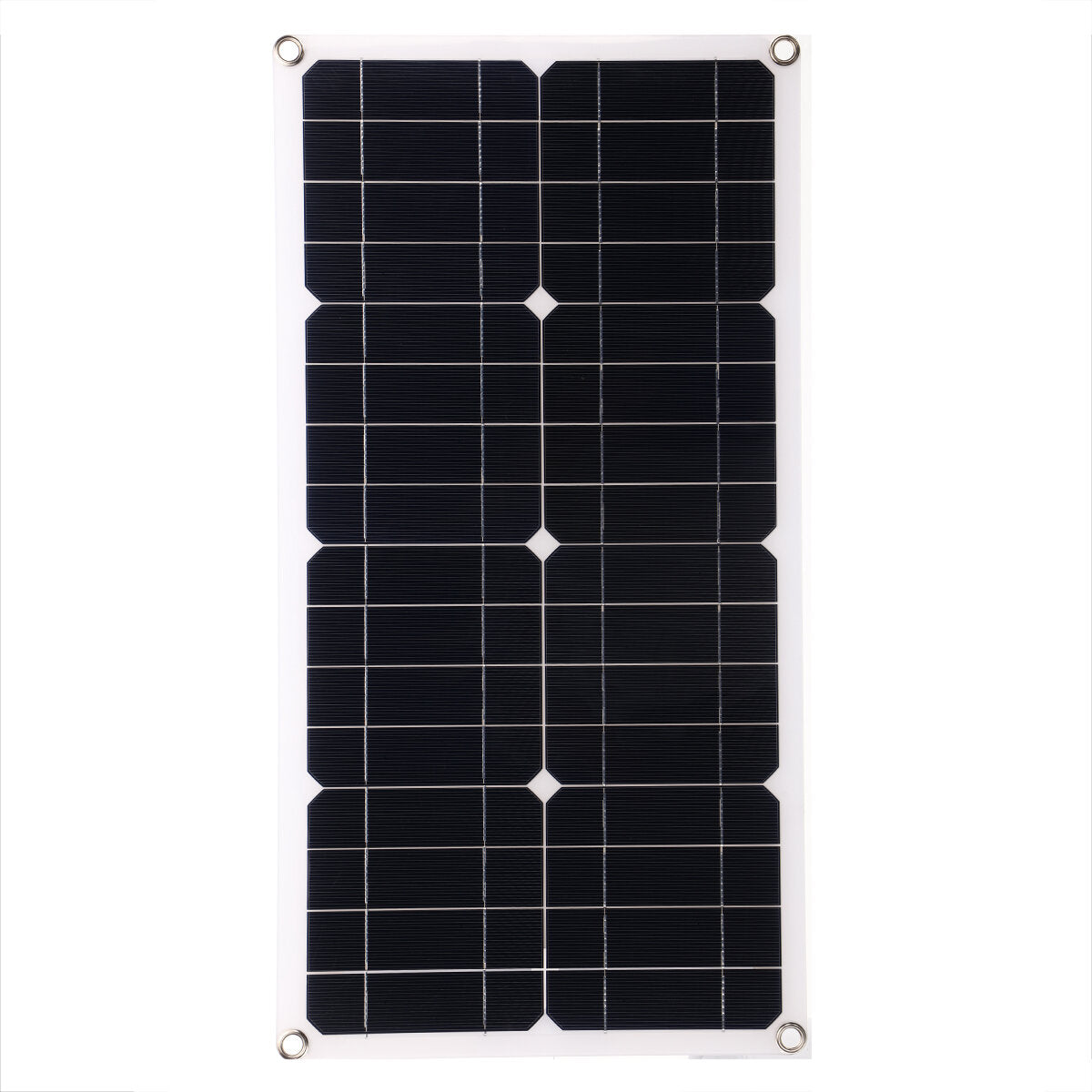 Semi-Flexible Solar Power Panel System kit Solar Panle Type-C USB Dual DC Port Solar Charge Controller