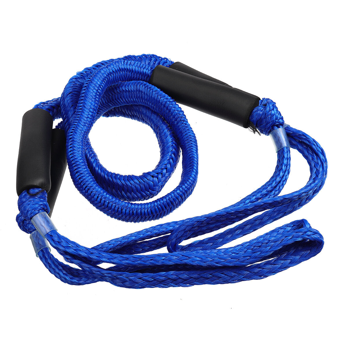 2Pcs 4FT-5.5FT Motorboat Ship Elastic Rope Marine Cable Kayak Rope Ship Dock Elastic Rope Shock-absorbing Buoy Stretch Rope