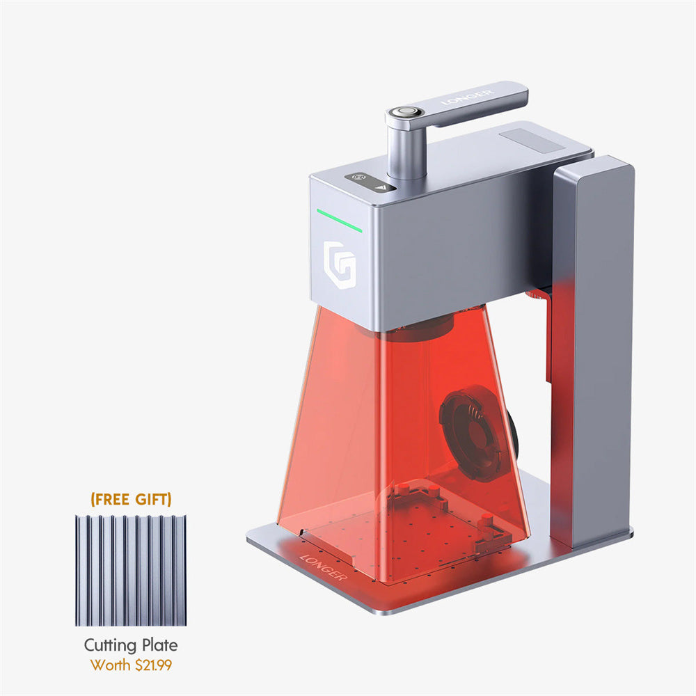 12W Portable Laser Engraver Ultra-Fast 5000mm/s Speed High Precision 0.01mm Versatile Cutting LightBurn LaserGRBL Supported
