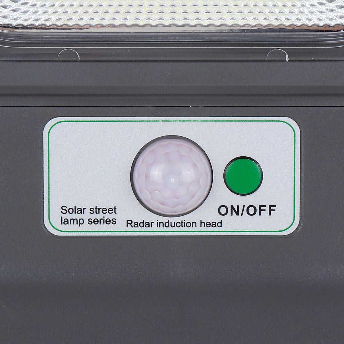 80W Solar Street Light Motion+Light Sensor LED Outdoor Garden Wall Lamp for Park, Garden, Courtyard, Street, Walkway(No Pole)