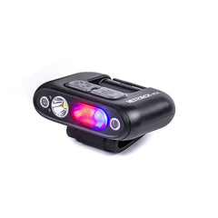 Smart Sensor Clip Light 220LM 5 Modes with Red-Blue Flash Warning Work Light Type-C Rechargeable