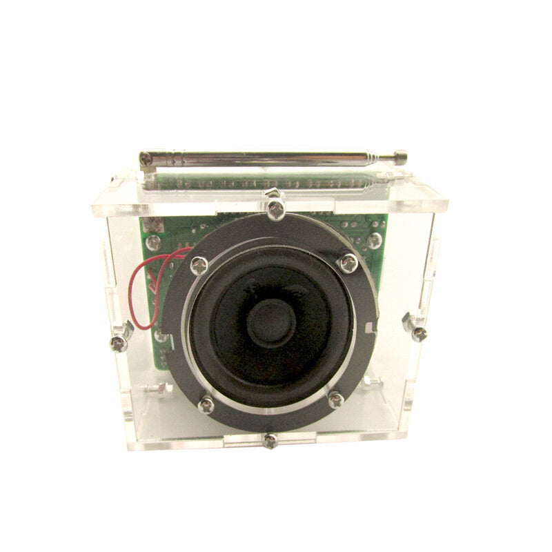 DIY Radio Electronic Kit Parts 51 Single-chip FM Digital Sound Machine