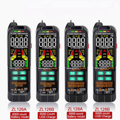Digital AC DC Current Voltage Tester With Capacitance Temp Auto Range