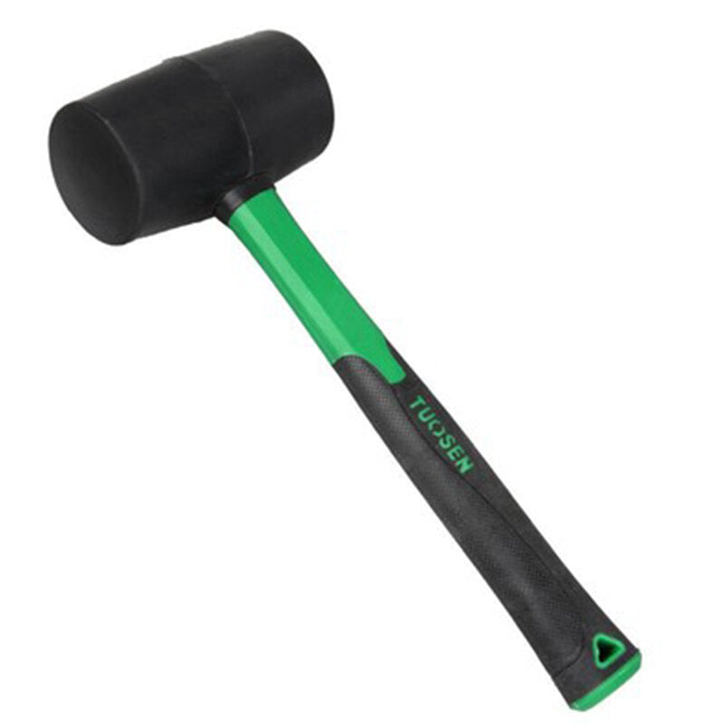 Rubber Hammer Black Rubber Hammer Decoration Environmental Protection Installation Hammer Multifunctional Rubber Hammer