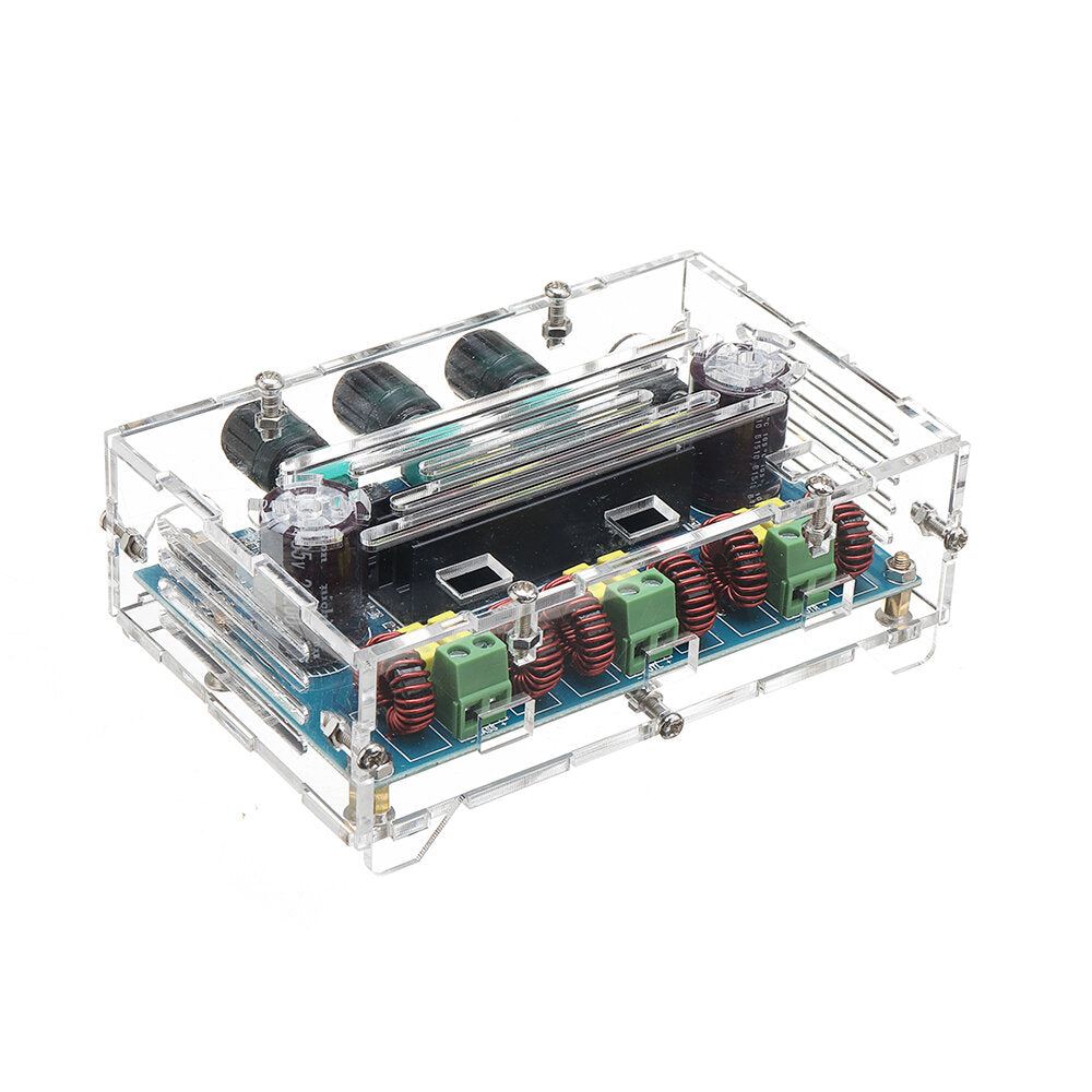 Digital Audio Amplifier Board Bluetooth 5.0 2.1 Channel Audio Bass Subwoofer Stereo 50Wx2+100W Home Theater