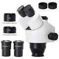 Trinocular Microscope with 360° Swivel Arm for Mobile Phone Repair and Circuit Board Soldering 2K High Definition Camera Included