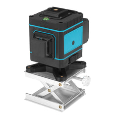 8/12/16 Line 360 Horizontal Vertical Cross 4D Green Light Laser Level Self-Leveling Measure Super Powerful Laser Beam