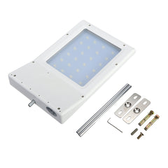 30W 500LM 24LED Solar Wall Light PIR Motion Outdoor Garden Walkway Security Lamp
