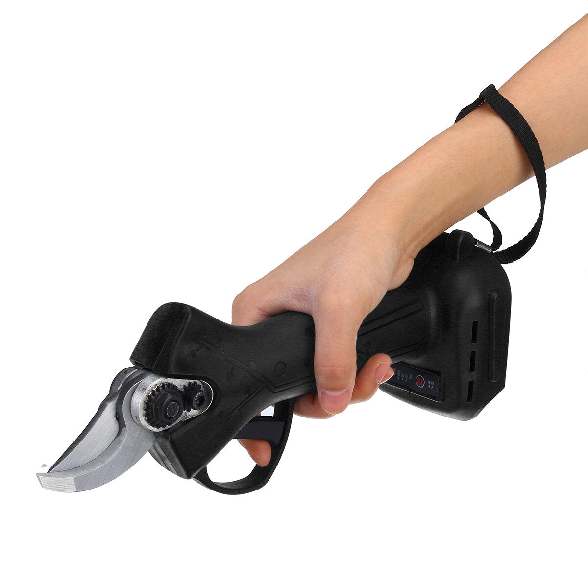 30mm Cordless Electric Scissors Pruning Shears 4 Gear Adjustable Tree Branch Pruner