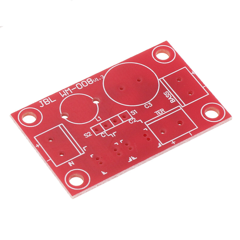 5Pcs Fever Debuggable Hi-Fi Speaker High and Low Sound Two-way Speaker Audio Crossover Kit