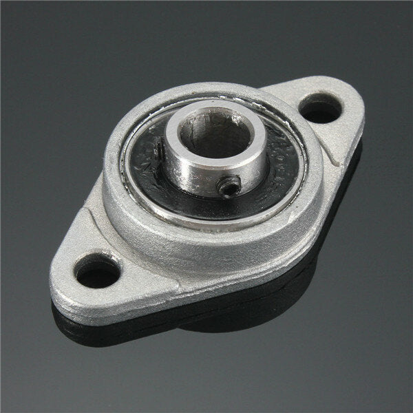 8/10/12/15/17mm Bore Diameter Zinc Alloy Pillow Block Flange Linear Bearing KFL Series CNC