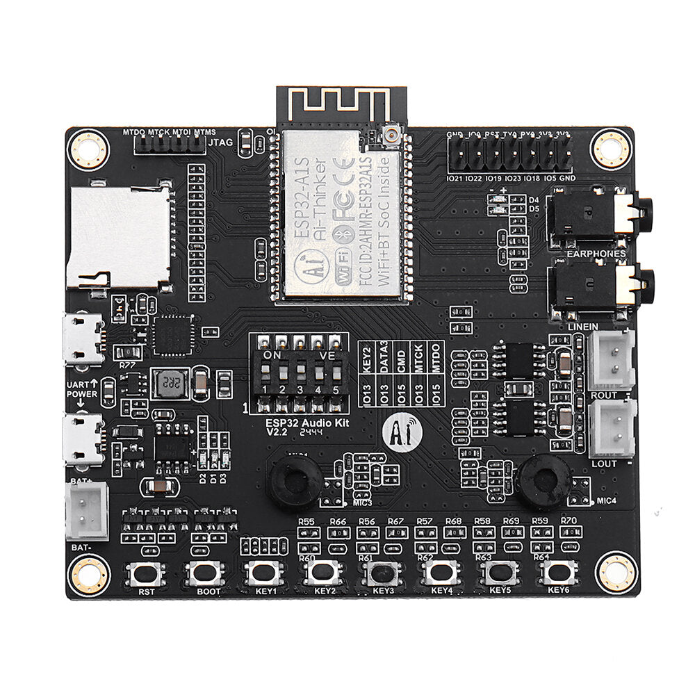 ESP32-Aduio-Kit WiFi+ Bluetooth Module ESP32 Serial to WiFi Audio Development Board with ESP32-A1S