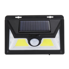 COB LED Wall Solar  Light PIR Motion Sensor Outdoor Garden Yard Lamp Waterproor