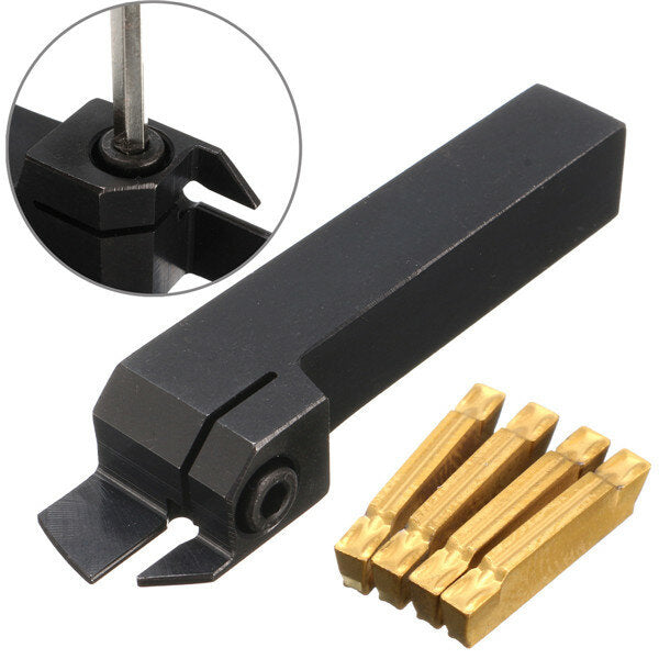 16*16*100mm Lathe Turning Tool Holder With 4pcs MGMN200 Insert