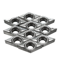 10pcs DCGT0702-AK H01 / DCGT21.51-AK H01 Inserts Used for Aluminum Turning Tool Holder Cutter