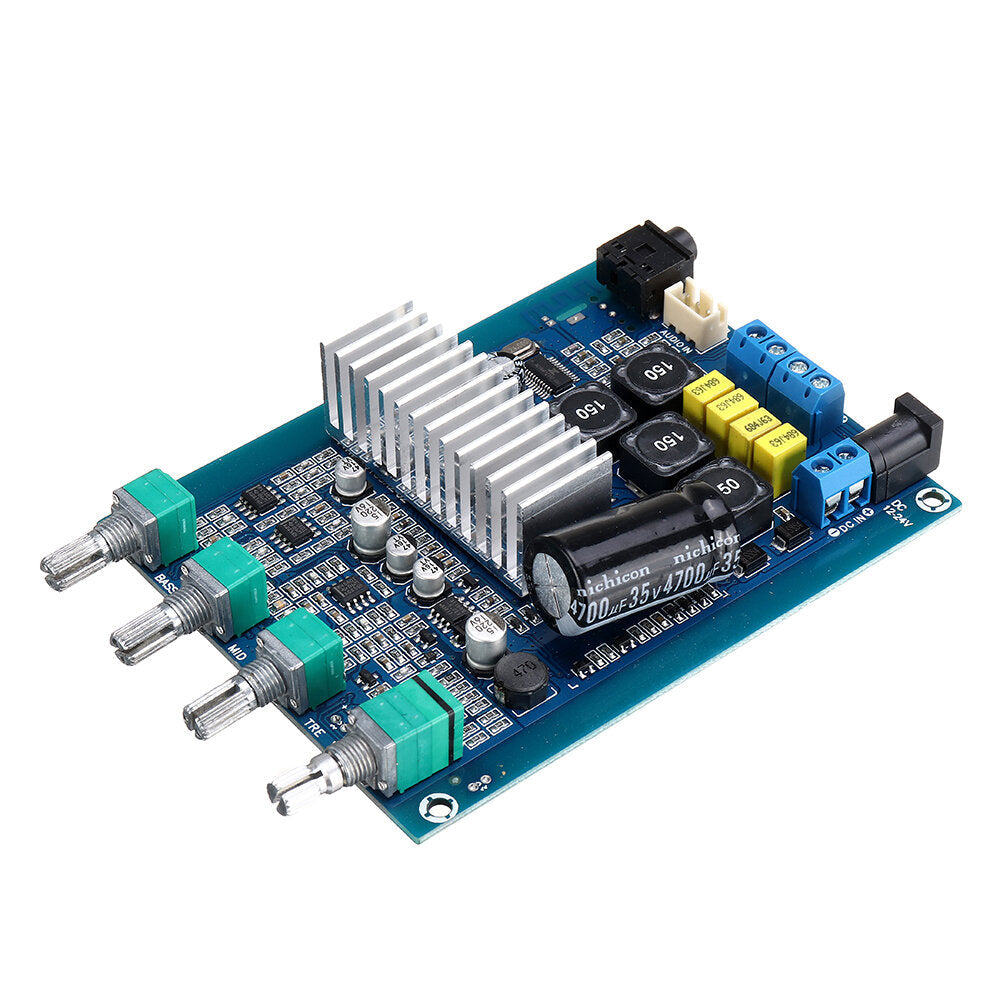 TPA3116D2 Bluetooth 5.0 High Power 2.0 Digital Professional with Tuning Home Power Amplifier Board DC 12-24V