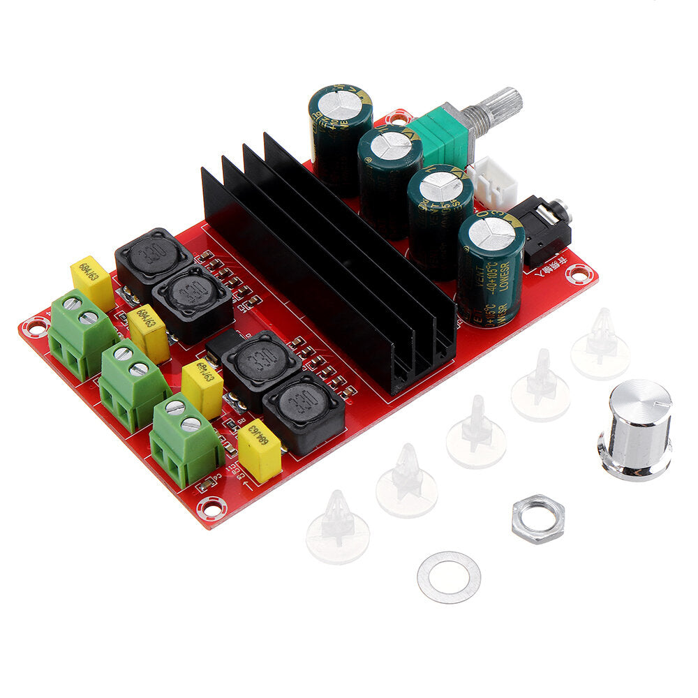 2x100W High Power Digital Power Amplifier Board TPA3116 Dual Channel Amplifier Board 12-24V