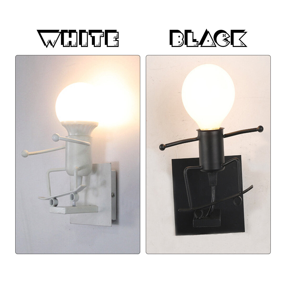 220V Wall Iron LED Sconce Light Lamp Creative Design Living room Bedroom