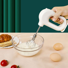 20W Wireless Electric Whisk Blender Portable Four-speed USB Charging Handheld Mixer