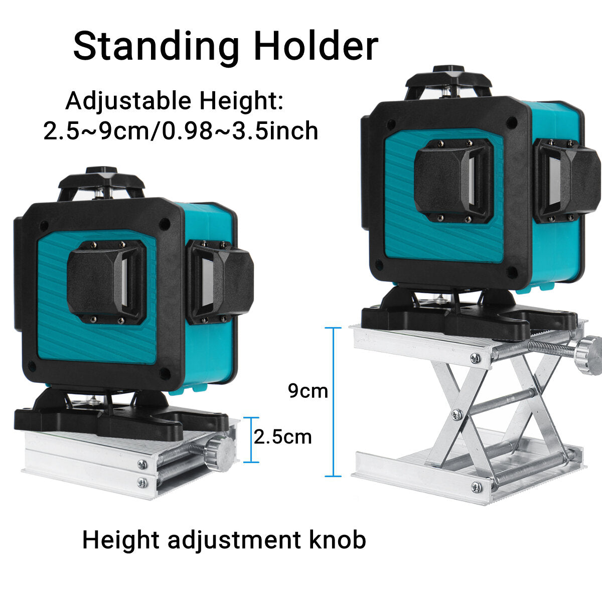 16 Line Laser Level Green Light 360 Self Leveling Cross Horizontal Vertical