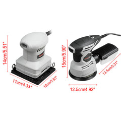 220V 200W/240W Electric Sander Wall Woodworking Tool Furniture Metal Polishing Sander