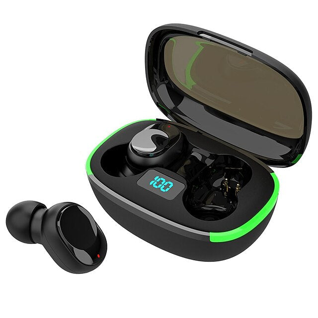 TWS Earphone Bluetooth 5.1 Wireless Headphone Hifi Stereo Sport Waterproof Earbuds Headset Hearing Aid With Mic Handfree