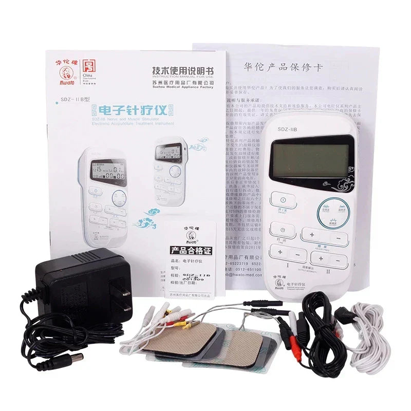 Versatile TENS Machine with 3 Modes, 6 Intensity Levels, Rechargeable Battery, and Steady Pulse Function for Pain Relief