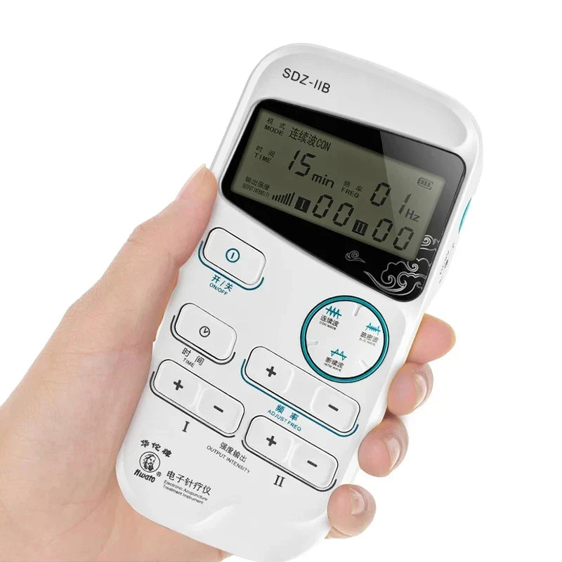 Versatile TENS Machine with 3 Modes, 6 Intensity Levels, Rechargeable Battery, and Steady Pulse Function for Pain Relief