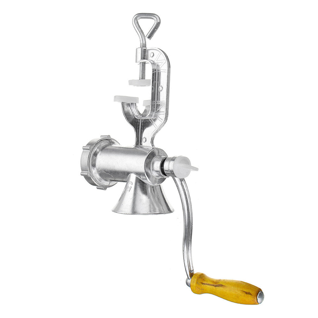 Aluminum Alloy Manual Multifunction Meat Grinder Mincer Enema Table Kitchen Home
