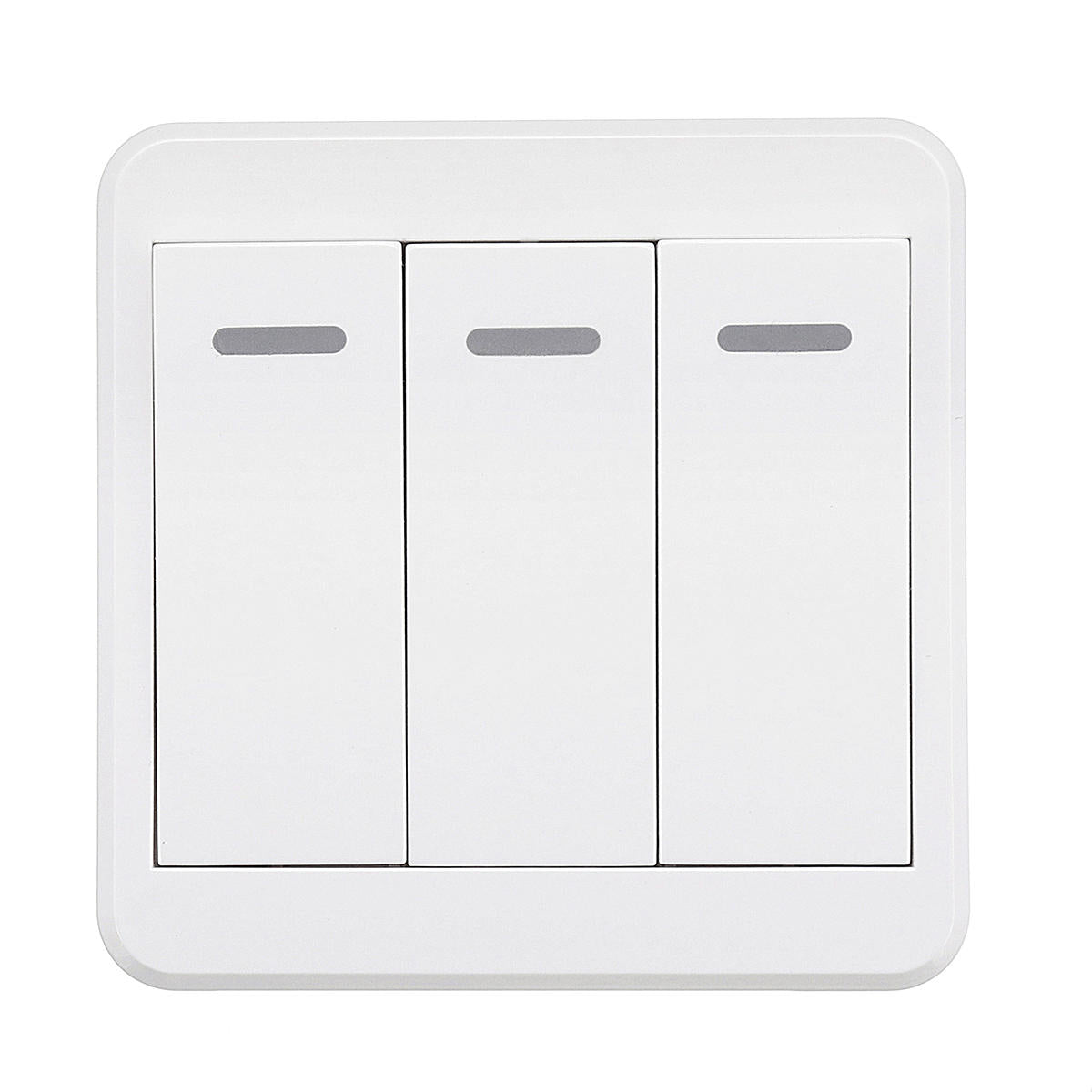 1/2/3 Way Push Button Switch Remote Control Switch 86 Wall Panel 315MHz Wireless