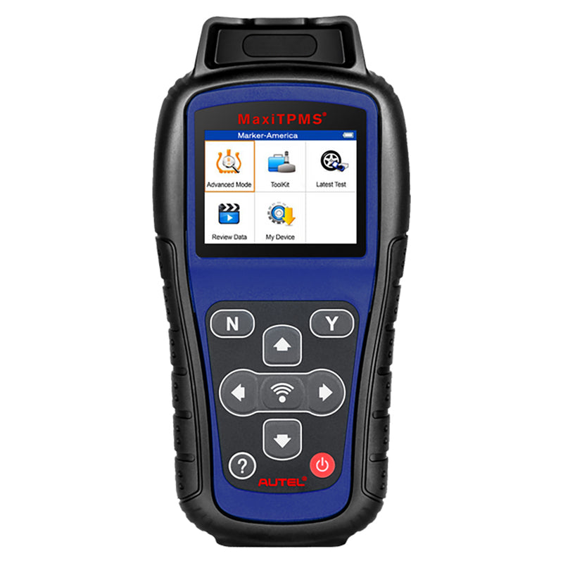 TPMS Diagnostic Scanner Tool LCD Display 2400mAh Lithium-polymer Battery Tire Type Pressure Selection