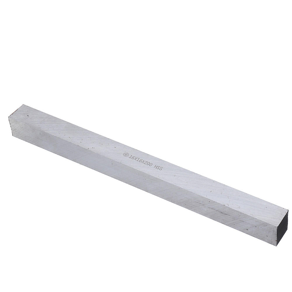16x16x200mm HSS Square Milling Engraving Bit Lathe Tools Turning Tool