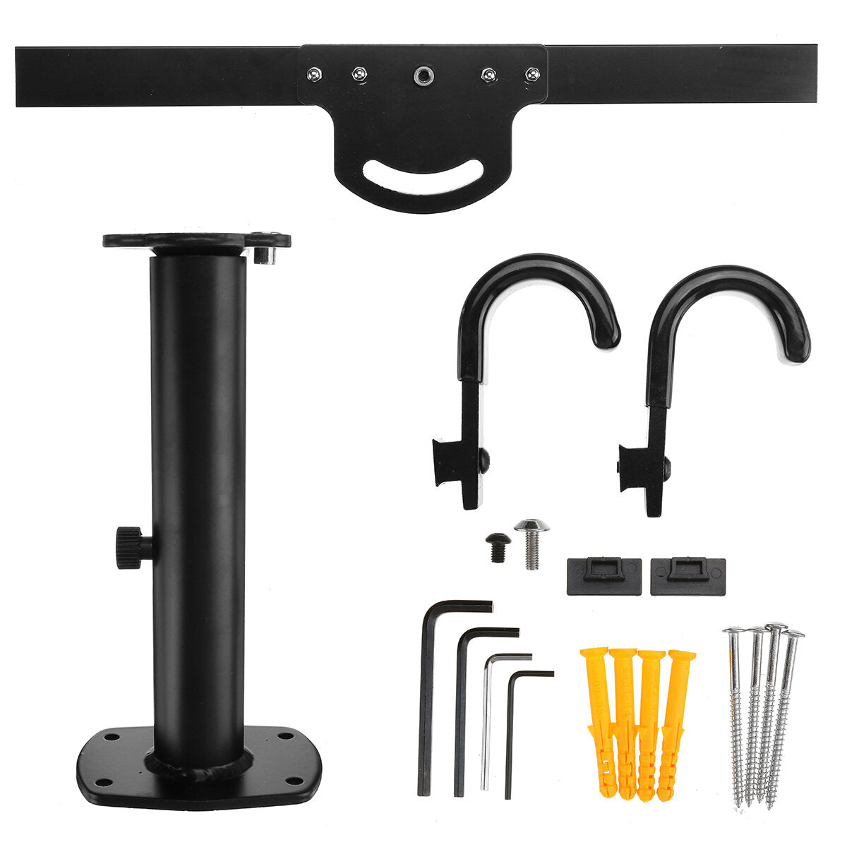 Adustable Bike Bicycle Wall Mounted Rack Storage Hanger Holder Hook Space Saver