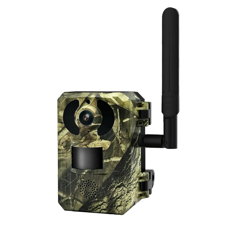 4G 1440P 16MP Hunting Camera Wireless PIR Motion Detection Night Vision Two-way Audio IP66 Solar Powered Wild Animal Monitoring Cameras EU Version