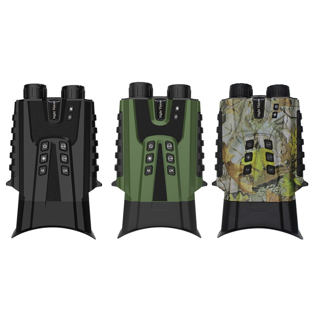 Night Vision Binoculars for Adults with Full Color Night Vision Backlit Buttons 4x Optical Zoom 8x Digital Zoom 250-300m Viewing Distance
