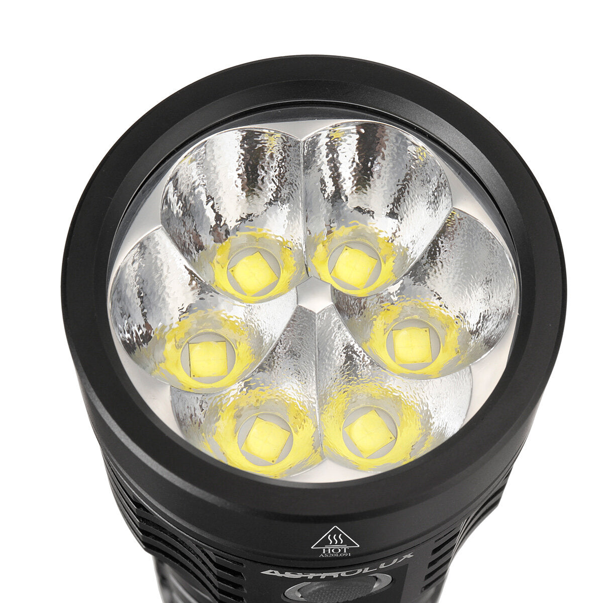 6*XHP50.2 16000lm High Lumen Strong 21700 Flashlight Anduril 2 UI 566m Long Range Powerful LED Torch