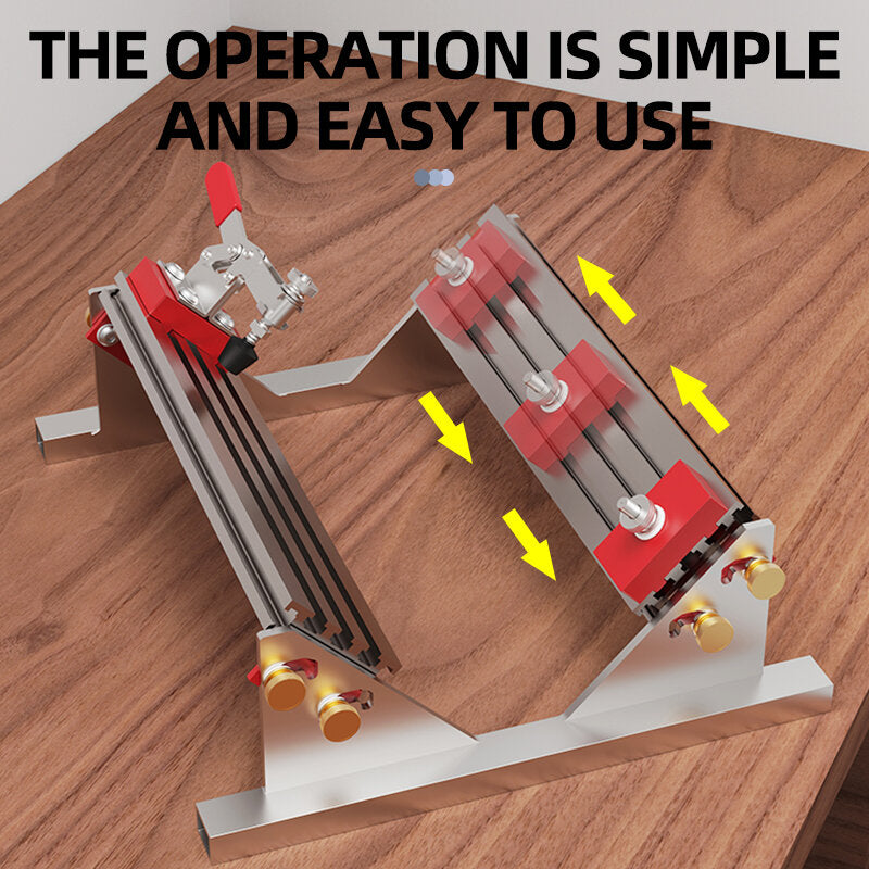 Versatile Spline Jig for Table Saw & Router - Adjustable 1/2" to 16" for Enhanced Joinery & Smooth Operation