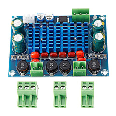 High-power Digital Power Amplifier Board TPA3116D2 Chassis Dedicated to Plug-in 5-28V Output 120W