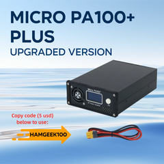Plus Upgraded Version 3.5MHz-30MHz 100W HF QRP Shortwave Amateur Radio Power Amplifier
