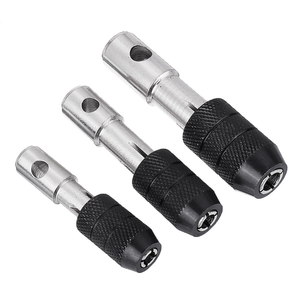 T-handle Screw Tap Handle M3-M6 M5-M8 M6-M12 Tap Wrench Chuck Type Hand Tapping Tool